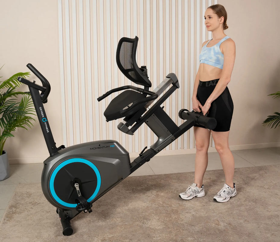 ВЕЛОТРЕНАЖЕР ДОМАШНИЙ OXYGEN FITNESS MOMENTUM RB