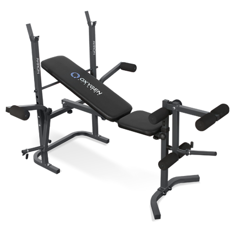 СКАМЬЯ СИЛОВАЯ ЧЕРНАЯ ДОМАШНИЙ OXYGEN FITNESS AKRON