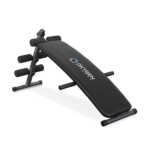 СКАМЬЯ ДЛЯ ПРЕССА ИЗОГНУТАЯ ДОМАШНЯЯ OXYGEN FITNESS EVERETT