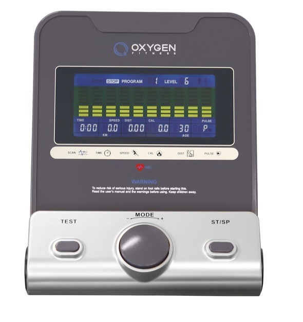 ЭЛЛИПТИЧЕСКИЙ ТРЕНАЖЕР ДОМАШНИЙ OXYGEN FITNESS EX-56 HRC