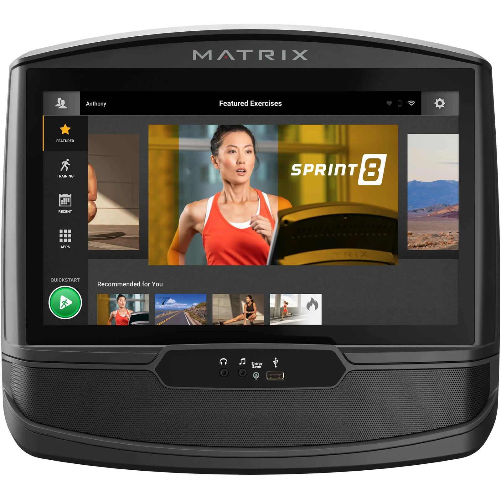 Беговая дорожка полупрофессиональная MATRIX T70XIR