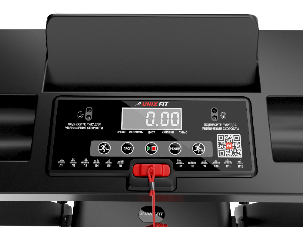 Беговая дорожка UNIX Fit ST-440N Black