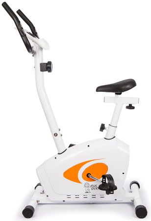 Велотренажер магнитный Atlas Sport LUNA White